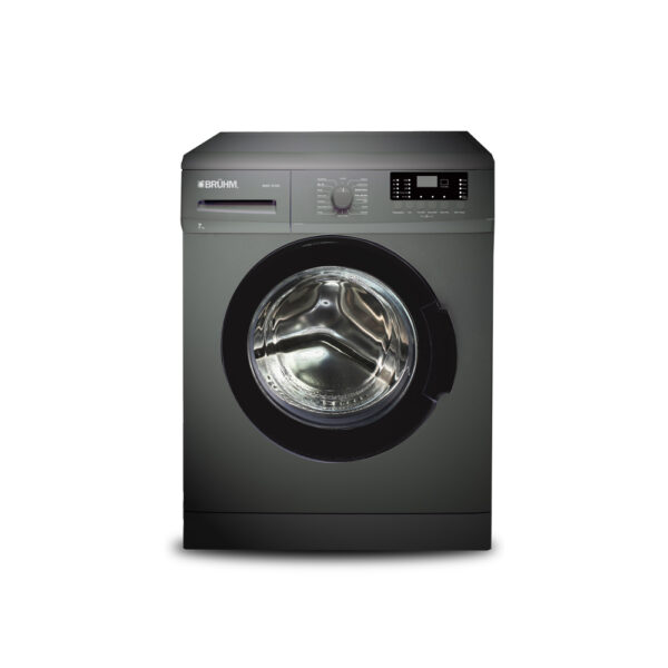 Bruhm 7KG Washing Machine BWF-070H -Dark Silver,1000 RPM
