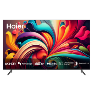 HAIER 55'' UHD ANDROID AI SMART TV - H55K800UG + FREE WIRELESS EARPHONE